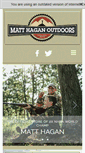 Mobile Screenshot of matthaganoutdoors.com
