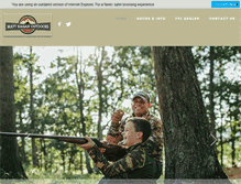 Tablet Screenshot of matthaganoutdoors.com